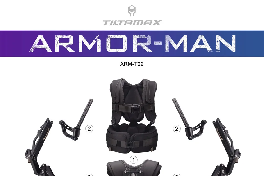 TiLTA MAX ARMOR MAN ARM T02 3 Axis Gimbal Stabilizer Steadycam Steadicam|stabilizer steadycam|3 axis gimbal stabilizergimbal stabilizer |