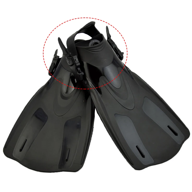 

New 2pcs Universal Fins Strap with Quick Release Buckle for Diving Swimming LMH66