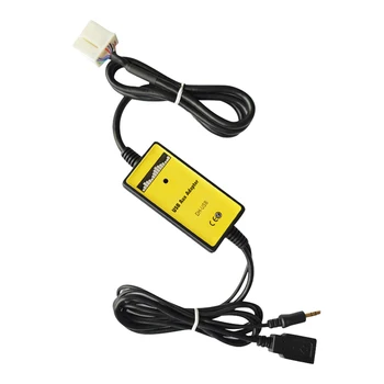 

Pro support Auto 3.5mm Aux In Adapter MP3 Player Cable Radio Interface Car AUX Cable Fit For Honda Accord Civic Odyssey