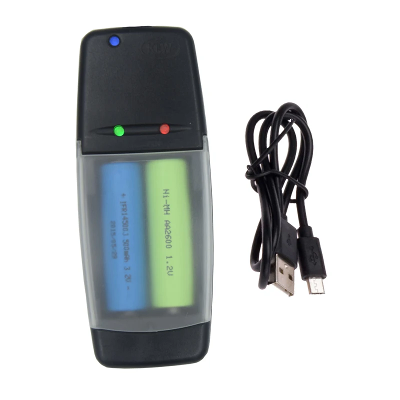 

2 Slots USB smart battery charger AA AAA NICD NIMH charger 14500 10440 LiFePO4 charger battery Alkaline aa aaa charger