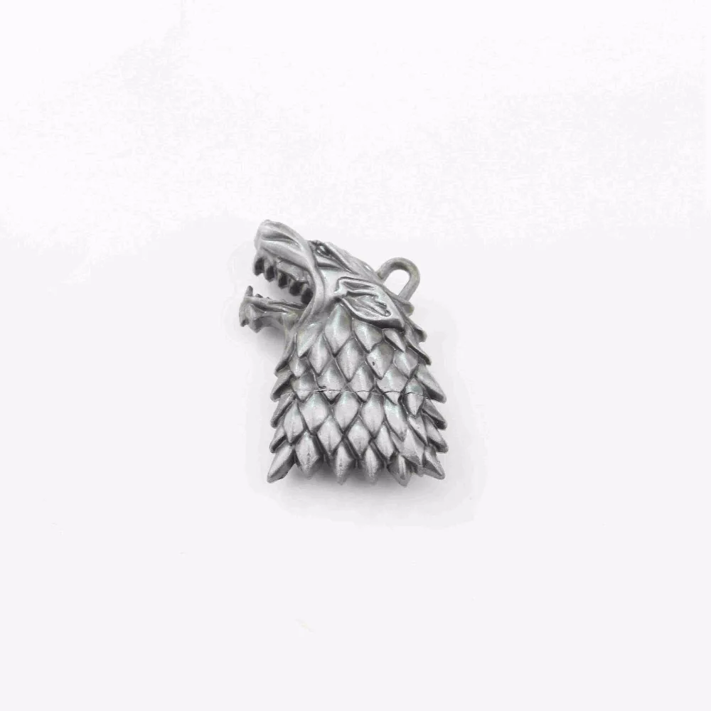 Новая мода новая Игра престолов STARK sigil Direwolf USB флешка брелки кольцо фильм