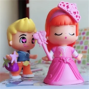 

High Quality 1-15Pcs/Lot Lovely Boneca Pinypon Scented Dolls Toys Detachable Kids Action Toy Figures Fashion Girl Doll Toys