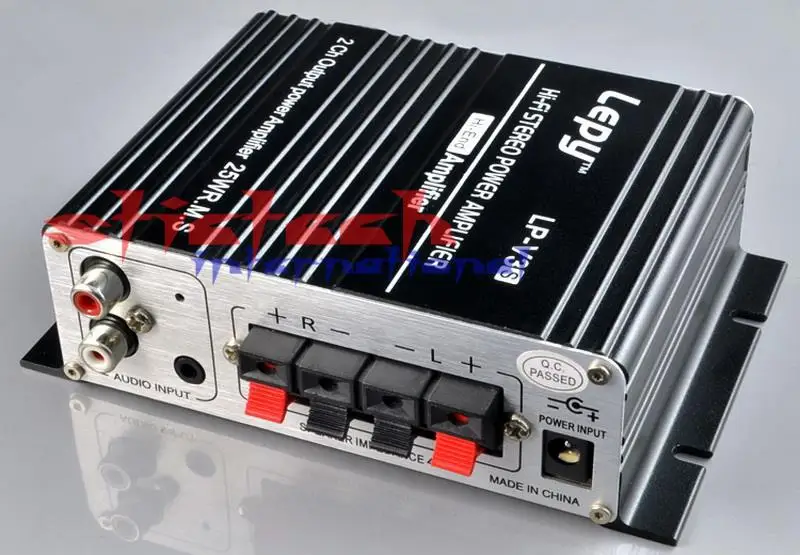 От DHL или FedEx 50 наборов LEPY-V3S качества электроэнергии Усилитель 12V 5A музыка DC настольный блок питания