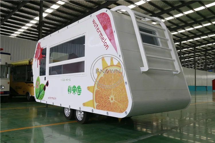 New Design Mobile Food Trailer For Snack Fast Food Carttrucktrailer Outdoor Good Price