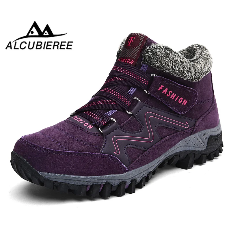 

Winter women snow boots women push warm ankle boots wedge non-slip platform waterproof boots platform ankle boots women big size