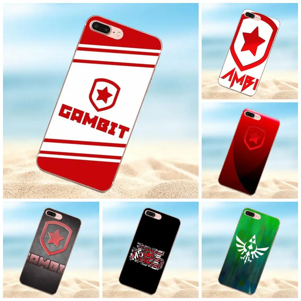 

Qdowpz Gambit Gaming Future Logo Phone Accessories Case For Apple iPhone X 4 4S 5 5C 5S SE 6 6S 7 8 Plus