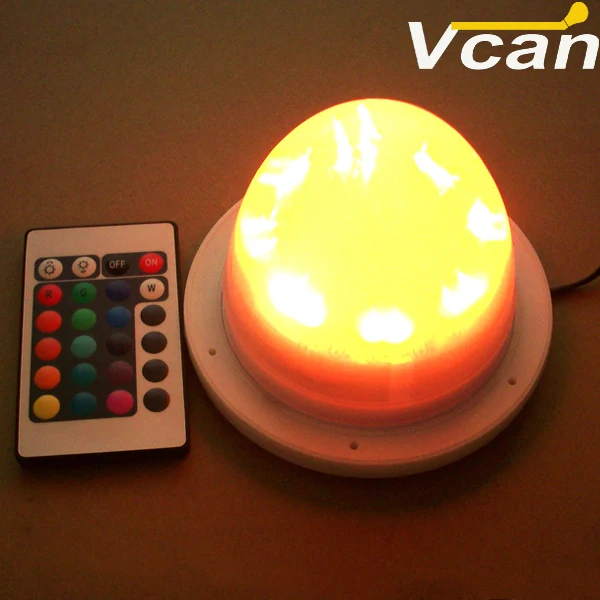 007 RGB colorful remote control cube ball illuminated furniture led lamp light