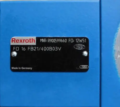 

FD16FB21/400B03V NEW REXROTH VALVE