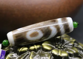 

Magic Power Tibetan Old Oily Agate 6 Eye Clever Wisdom dZi Bead Totem Amulet LZB LKbrother Talisman Treasure