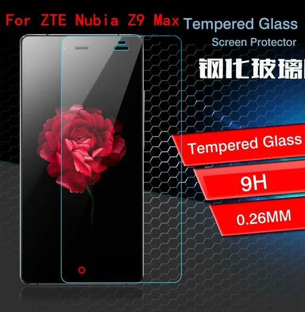 2.5D Закаленное стекло для ZTE Nubia Z9 Max Высококачественная защитная пленка