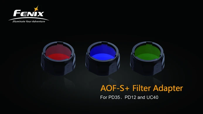 Fenix Filter Adapter (Red, Blue,Green) 1