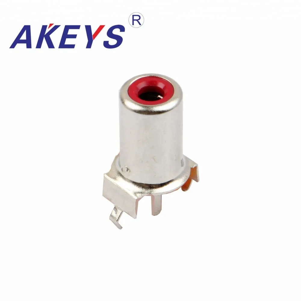 

20PCS AV-8.4-11A Single-hole RCA audio socket with the core connector AV concentric socket