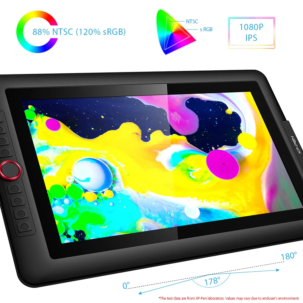  XP-Pen Artist15.6 Pro dibujo tableta monitor gráfico tableta Digital Tabla de dibujo de animación c