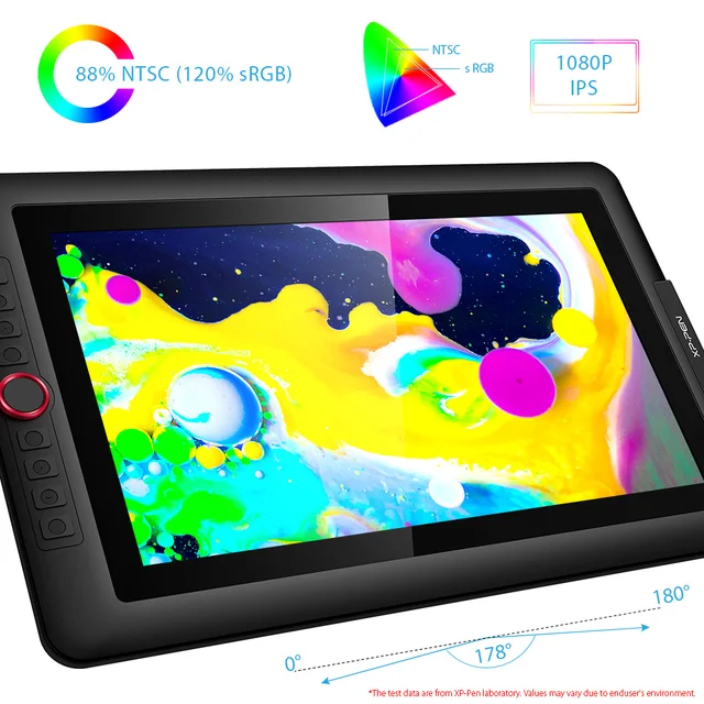 XPPen 15.6 Pro Drawing Tablet 2