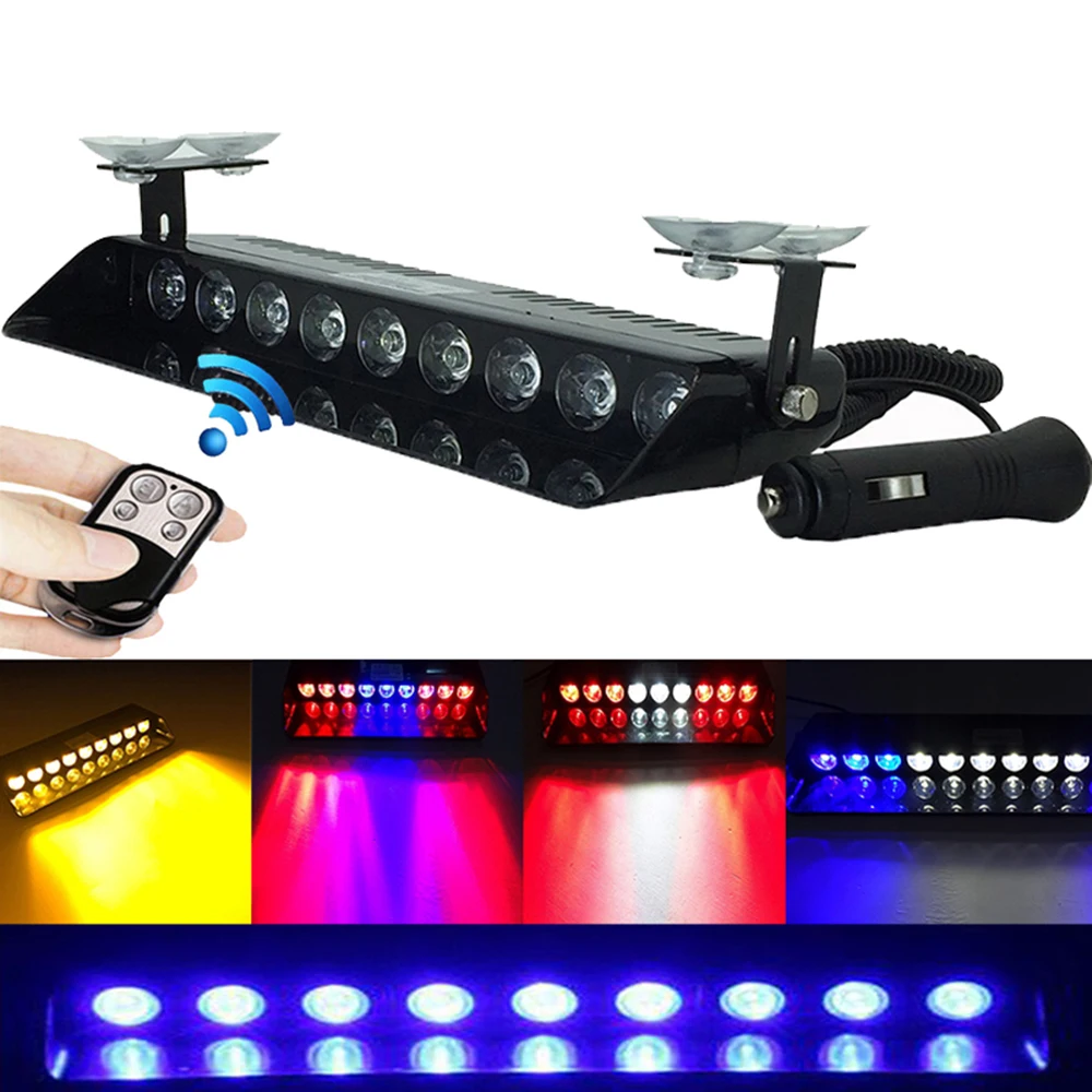 9LED strobe flash light