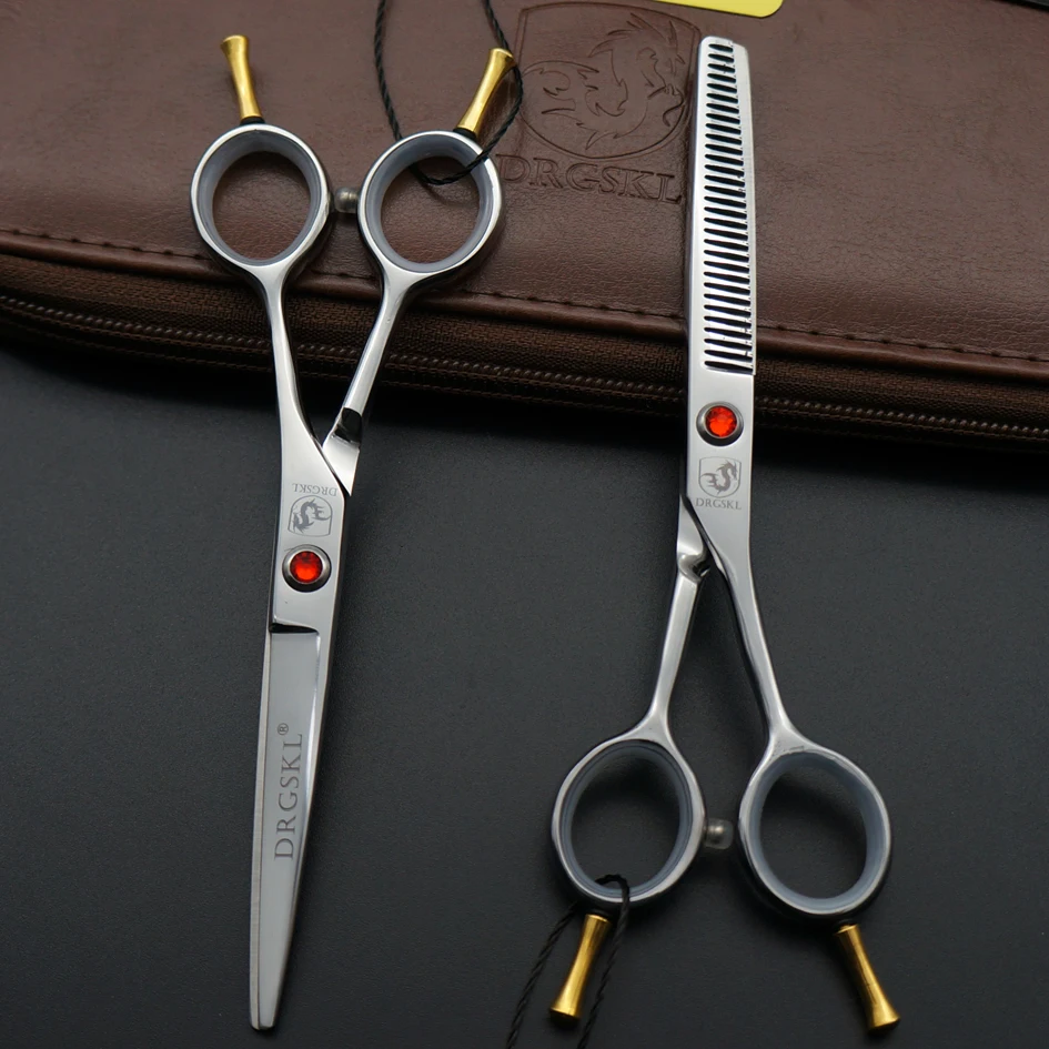 5.5 inch A handle hair cut scissors high quality professional barber