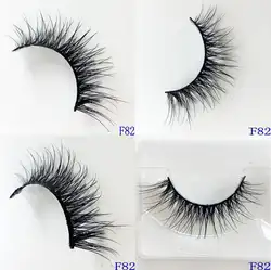 ИБП Бесплатная доставка 200 пара/лот 2018 Новый 3D норки Lashes, lillymei 3d реального норки ручной работы Крылатый Накладные ресницы для Красота Макияж