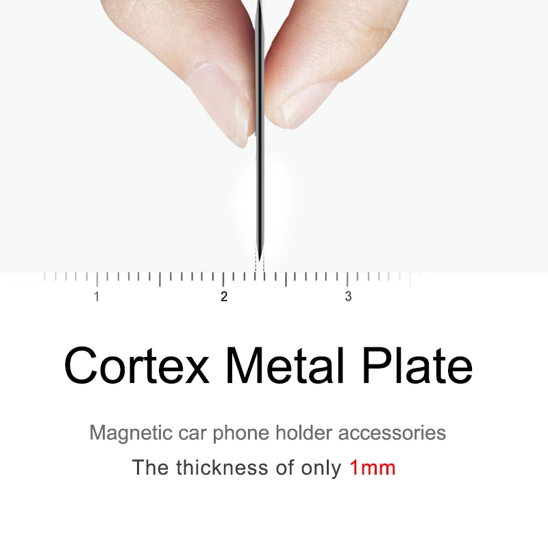 XMXCZKJ Car Magnetic Holder Accessories Replacement PU Leather Metal Plate Kit With Adhesive Magnet For Disk Mobile Phone Stand