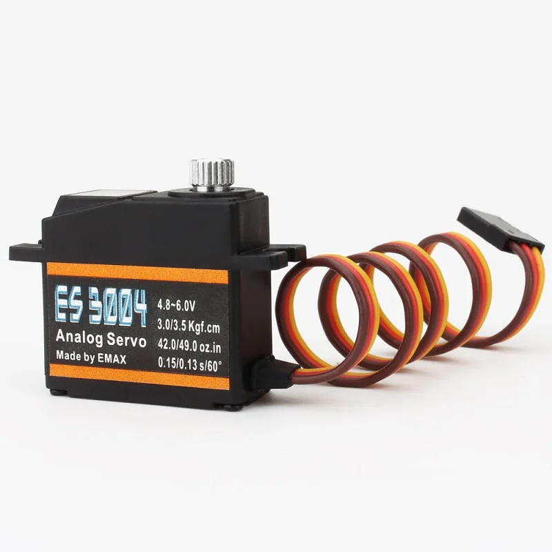 

Yinyan ES3004 Analog Servo 17gX4 metal tooth Steering gear Remote control aircraft accessories fixed wing Servo