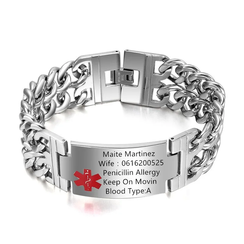 Stainless Steel ID Bracelet