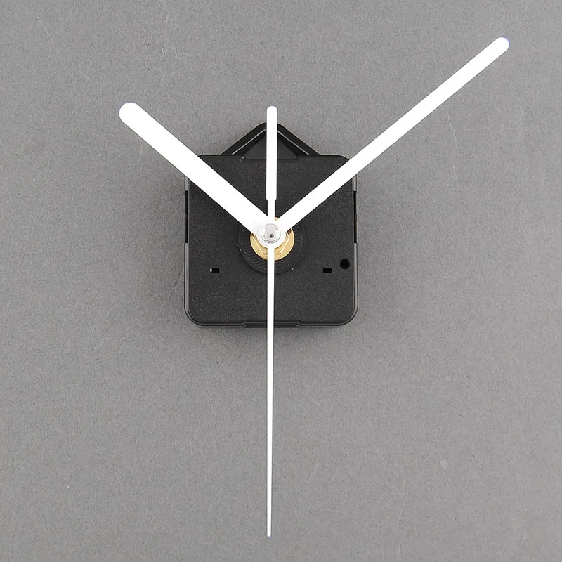 Quality Clock Movement Mechanism Parts Tool With White Hands Quiet Silence Hour/Minute Hand Clock Movement Wall Clock Parts Tool