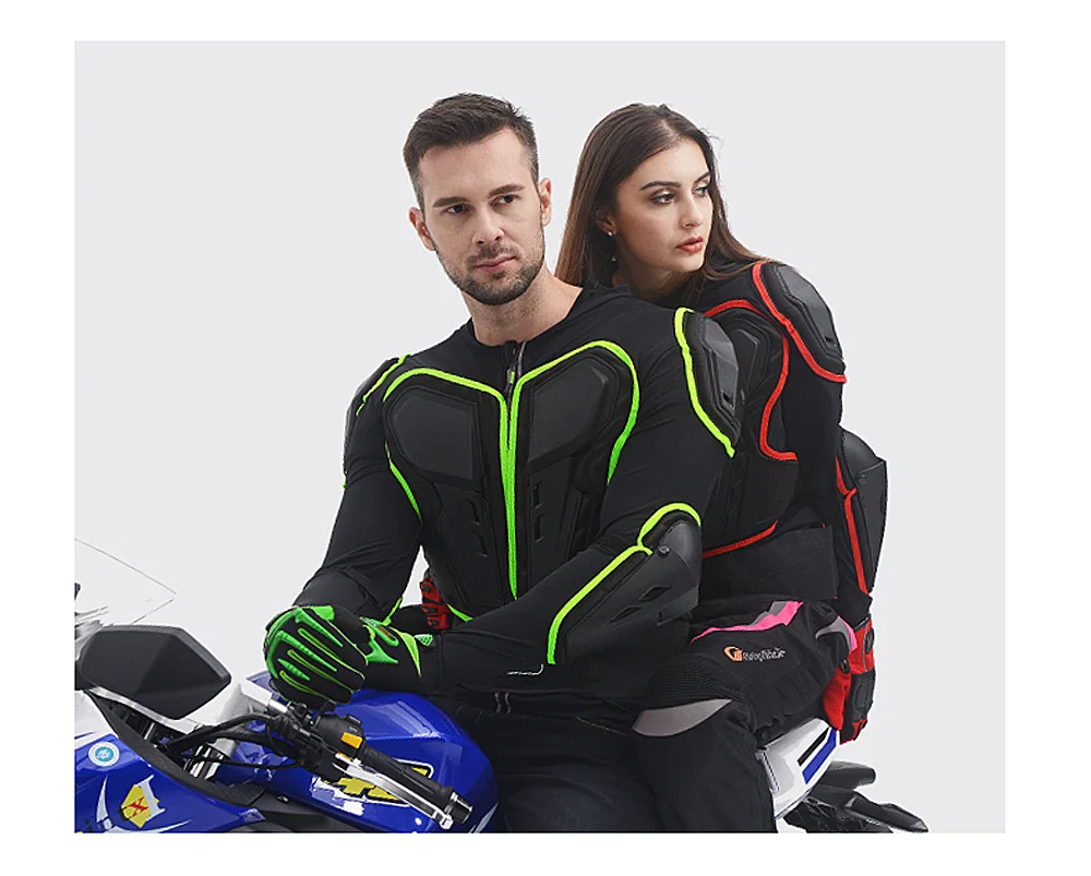 Мотоциклетная куртка для езды на племя, защитное снаряжение для мужчин и женщин, мотоциклетная броня для мотокросса, мотоциклетная Защитная HX-P20