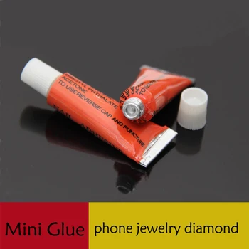 

5pcs mini adhesive rhinestones super liquid glue DIY jewelry nails diamond fix phone touchscreen repair for office tool supplies