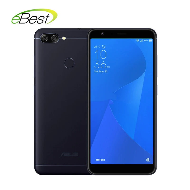 Asus Zenfone 4S Max Plus M1 Smartphone Android 7.0 18:9  5.7 inch 4G+32G MT6750 Octa Core Three Camera 4130mAh Mobile Phone
