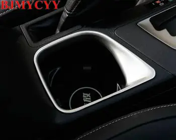 

BJMYCYY Car Accessories 1pc/set 1 Pcs For TOYOTA RAV4 RAV 4 2016 2017 ABS Interior Water Cup Holder Decoration Cover Trim