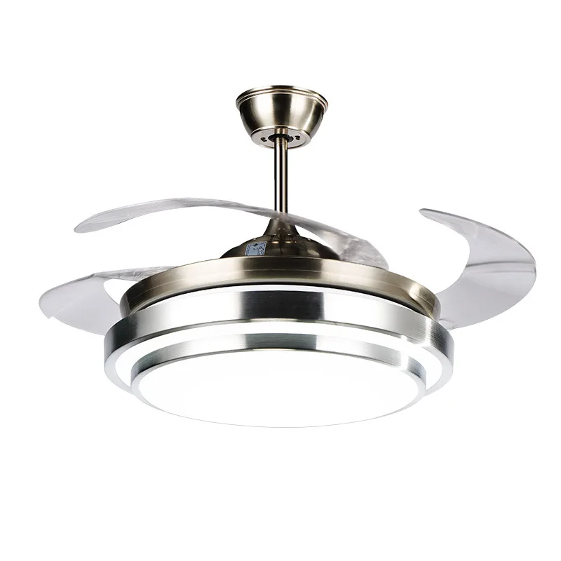 Modern Minimalist Invisible Ceiling Fan Pendant Light 36 ...