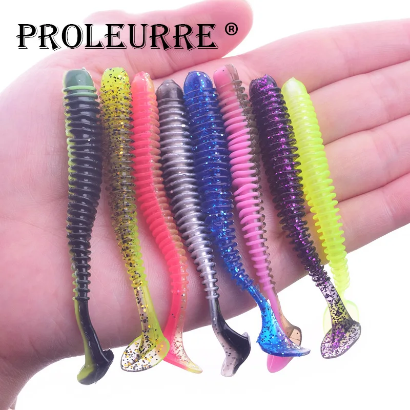 Proleurre 10 قطعة/الوحدة الاصطناعي مجداف الذيل لينة الصيد السحر 55mm 0.8g لينة نكش إغراء باس الصيد سيليكون الرقصة لينة الطعم Proleurre 10 قطعة/الوحدة الاصطناعي مجداف الذيل لينة الصيد السحر 55mm 0.8g لينة نكش إغراء باس الصيد سيليكون الرقصة لينة الطعم