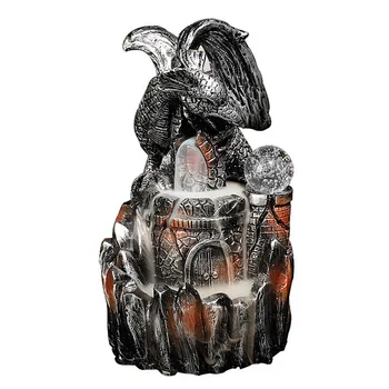 

Resin Dragon Incense Burner Smoke Backflow Art Craft Furnace Home Decor European Style Of Resin Backflow Incense Burner