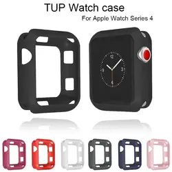 ТПУ Мягкие часы Чехол для Apple Watch Series 4 Защитная крышка для iwatch 44 мм 40 мм бампер осень сопротивление рамки интимные аксессуары