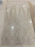 African Latest French Lace High Quality Tulle Lace Fabric Z-han11251 glitter African French Net Lace 
