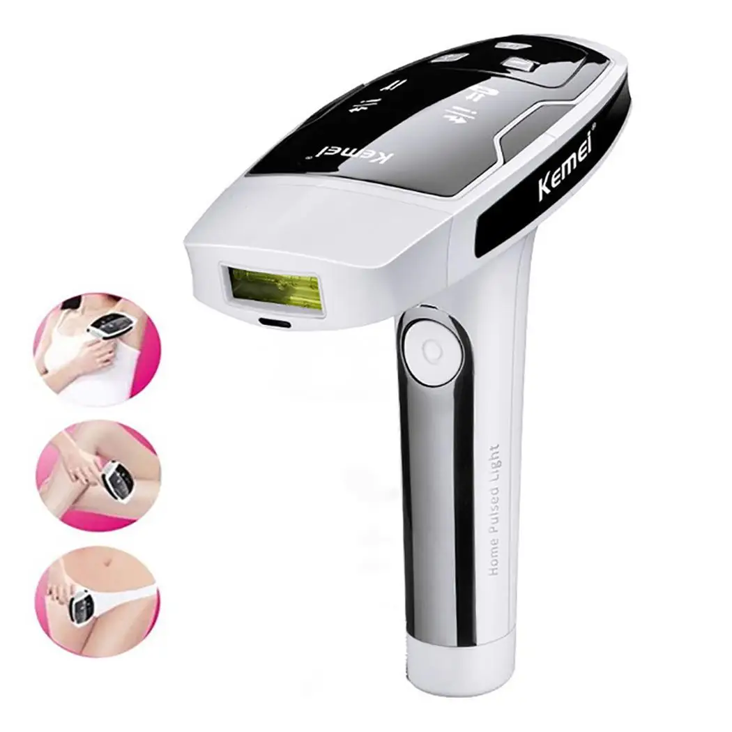

Women Laser Epilator Electric Permanent Painless Plastic Home Charging Hair General Removal Appliances