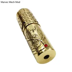 Marvec Hardess 18650/20700/21700 Гибридный механический мод 26,5 мм vape модов для 24 мм Емкость RTA атомайзера