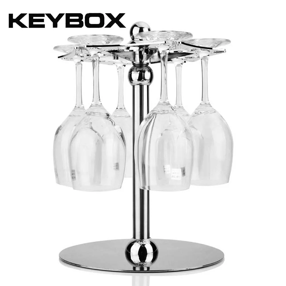 upside down wine glass holder