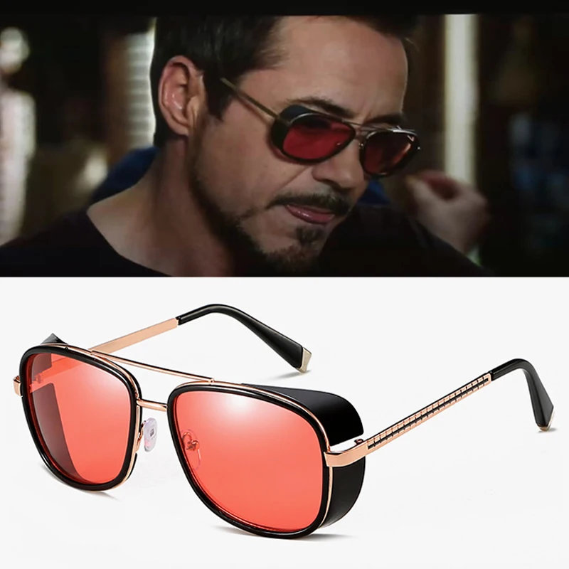 RTBOFY Железный человек 3 Tony Stark солнцезащитные очки мужские супер солдатские