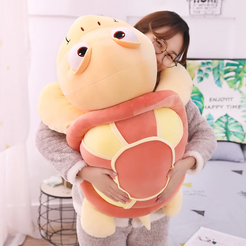 

45/55/65/80 Cm Soft Turtle Plush Toy Stuffed Animal Cartoon Turtle Plush Soft Toys For Children's Bed Toy