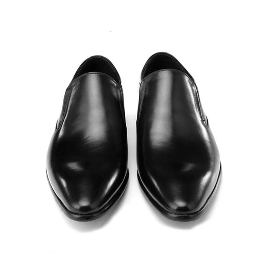 Genuíno Homem Vinho Clássico Homens Couro Italiano Toe Partido Preto Apontou Casamento De vermelho Designer Deslizamento Bql168 Handmade Em Sapatos Dos Casuais R6wXqqz
