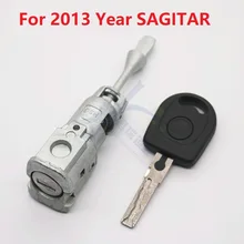 FOR 2013 VW SAGITAR Left Door Locks Central Control Milling Inner Track Lock Core