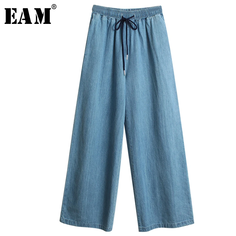 2018 Spring Summer Women Casual Loose Wide Leg Pants