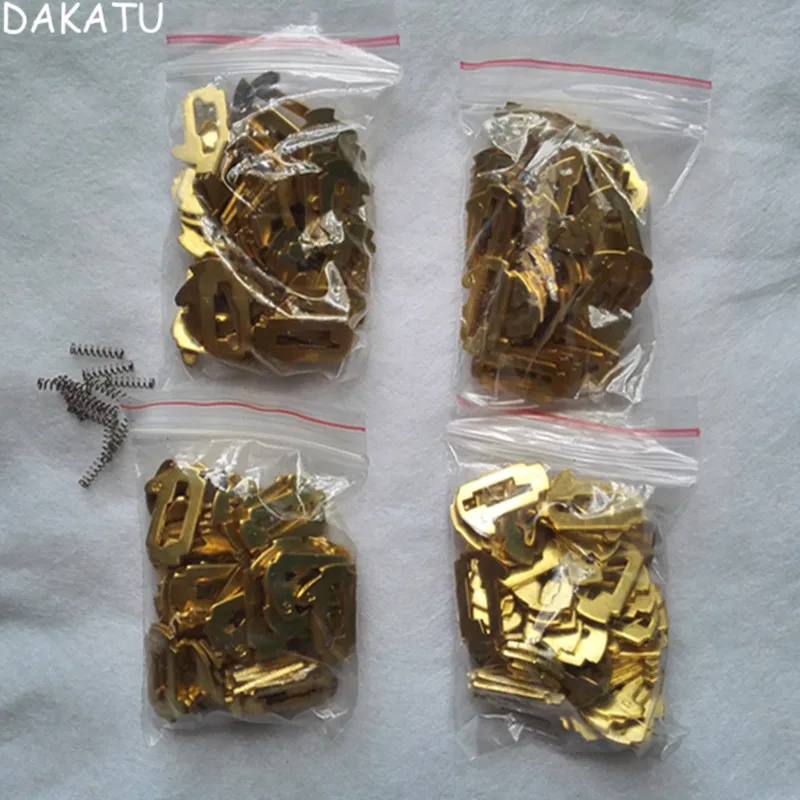 

DAKATU Copper TOY43 TOY48 Car lock Reed Locking Plate For Toyota Camry Corolla Crown Lexus Lock Plate Auto Lock Repair kits