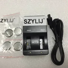 1 шт/Лот хорошего качества, LIR2032 3,6 В с 4 батареями