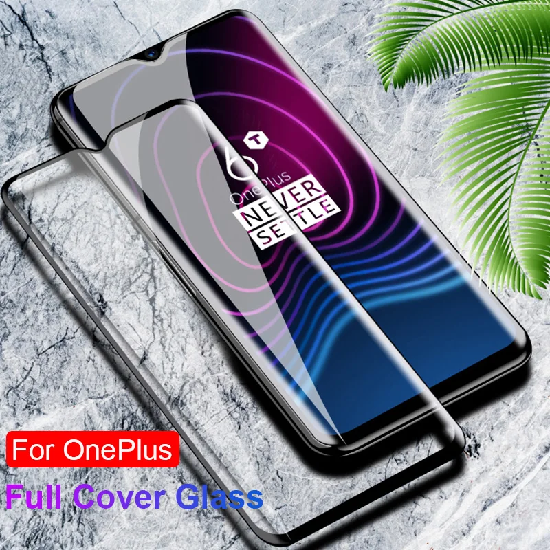 

For OnePlus 7 Pro 6T 6 5T 5 Screen Protector Full Cover Tempered Glass On For One Plus 5T 6 6T 7 Protective Glass Film