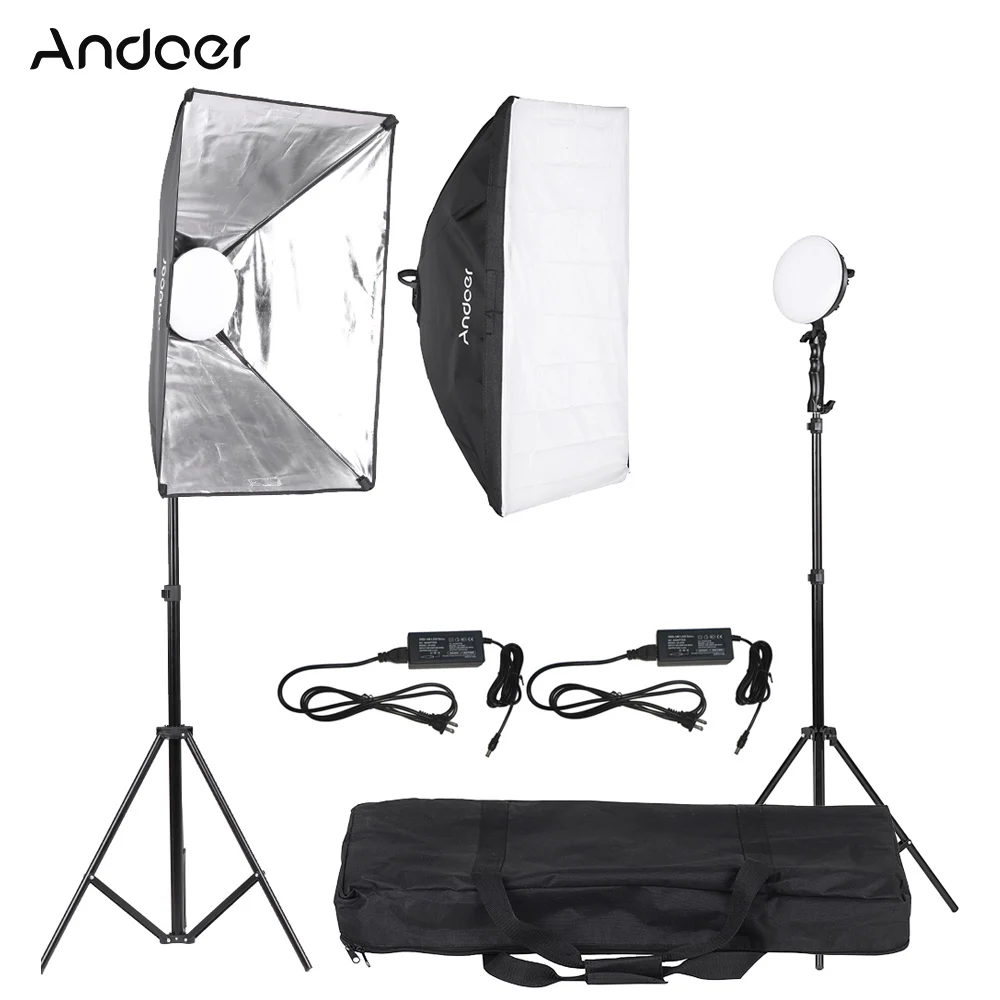 Andoer светодиодный световой тент для фотостудии комплект освещения с 2