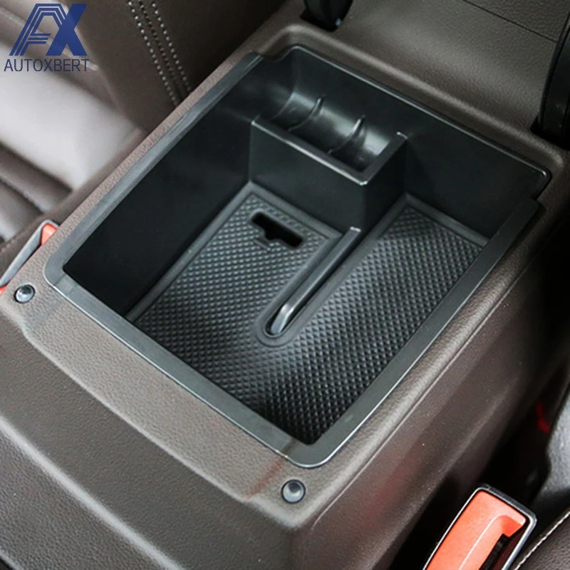 

AX Center Console Armrest Storage Box Arm Rest Container Bin Tray Holder Case Car Styling For VW Volkswagen Passat B8 2016 2017