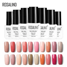 ROSALIND УФ гель лак для ногтей Гибридный праймер Полупостоянный акриловый для дизайна ногтей гель Гибридный лак для наращивания 7 мл верхнее Базовое покрытие