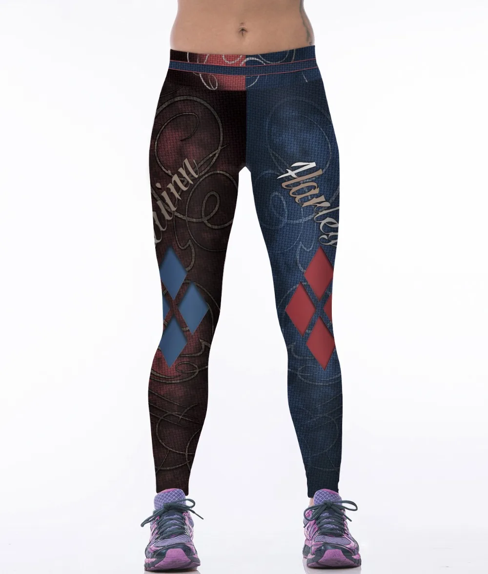 Simple Harley quinn workout outfit for Burn Fat fast