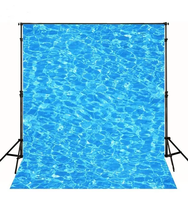 aliexpress com buy swimming pool blue water wave backdrops vinyl pool party backgrounds